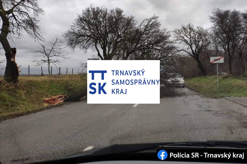 Foto: Polícia SR Trnavský kraj a logo TTSK
