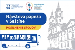 TTSK posilní autobusy k vlakom v súvislosti s návštevou pápeža