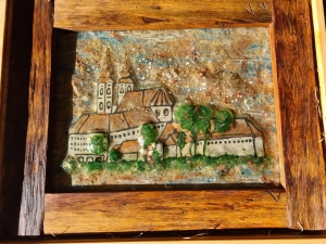 Dar mesta Śaštín-Stráže pápežovi  Františkovi.