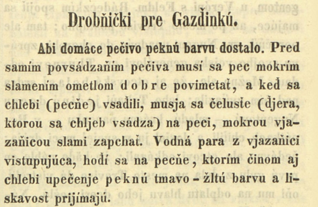 Daniel Lichard: Noviny pre hospodárstvo, remeslo a domáci život. Zdroj: slovakiana.sk