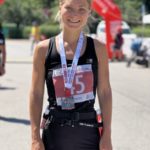 Víťazka maratónu Nina Štorová z AK Senica Zdroj: Mesto Senica