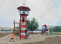 Nové prvky na detskom ihrisku, Senica - Kunovská priehrada Zdroj: NaZahori.sk