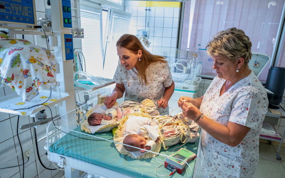Od nového roka je MUDr. Katarína Várhegyiová posilou gynekologicko-pôrodníckeho tímu skalickej nemocnice. Zdroj: AGEL