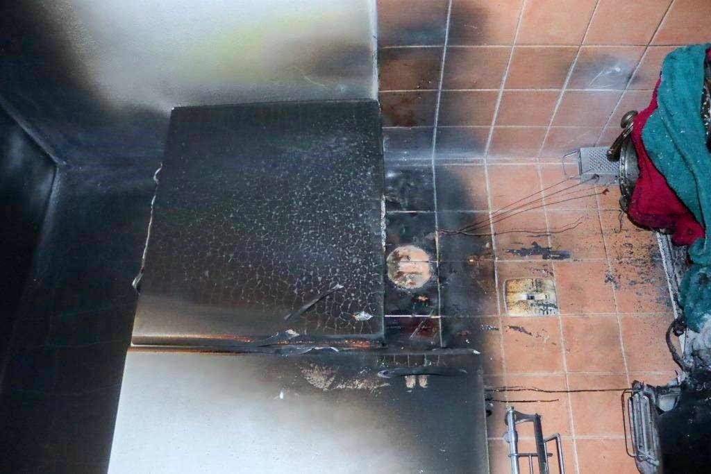 V Skalici horela kuchynská linka v byte. Zdroj: HaZZ