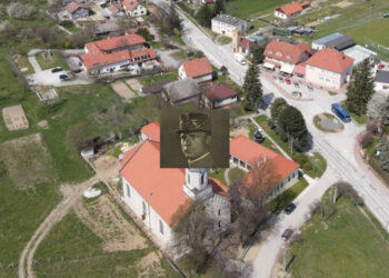 Evanjelický kostol a múzeum v rodnom dome Štefánika v obci Košariská