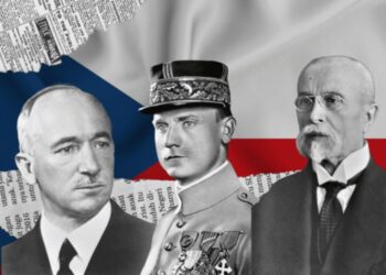 Vznik 1. ČSR Beneš, Štefánik, Masaryk FOTO zdroj: YouTube