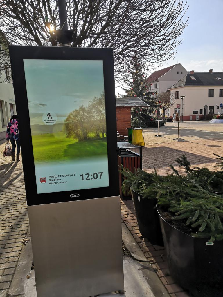 Brezová pod Bradlom má nový infokiosk Zdroj: Mesto Brezová pod Bradlom