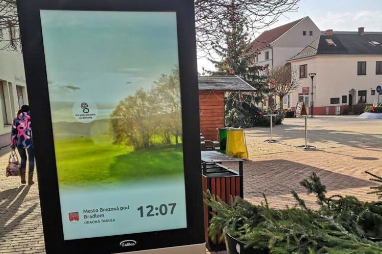 Brezová pod Bradlom má nový infokiosk Zdroj: Mesto Brezová pod Bradlom