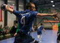 Zápas 17. kola Niké Handball extraligy HC Záhoráci – MHK Štart Nové Zámky (41:39) Autorka: Lucia Obžerová