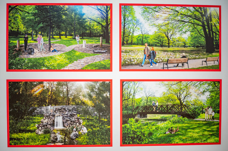 Park Stupava vizualizácia BSK
