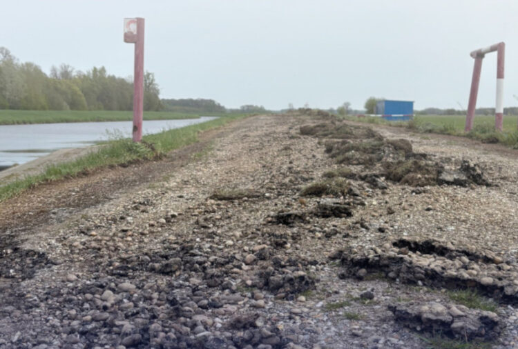 Rekonštrukcia cyklotrasy zdroj mesto Gbely