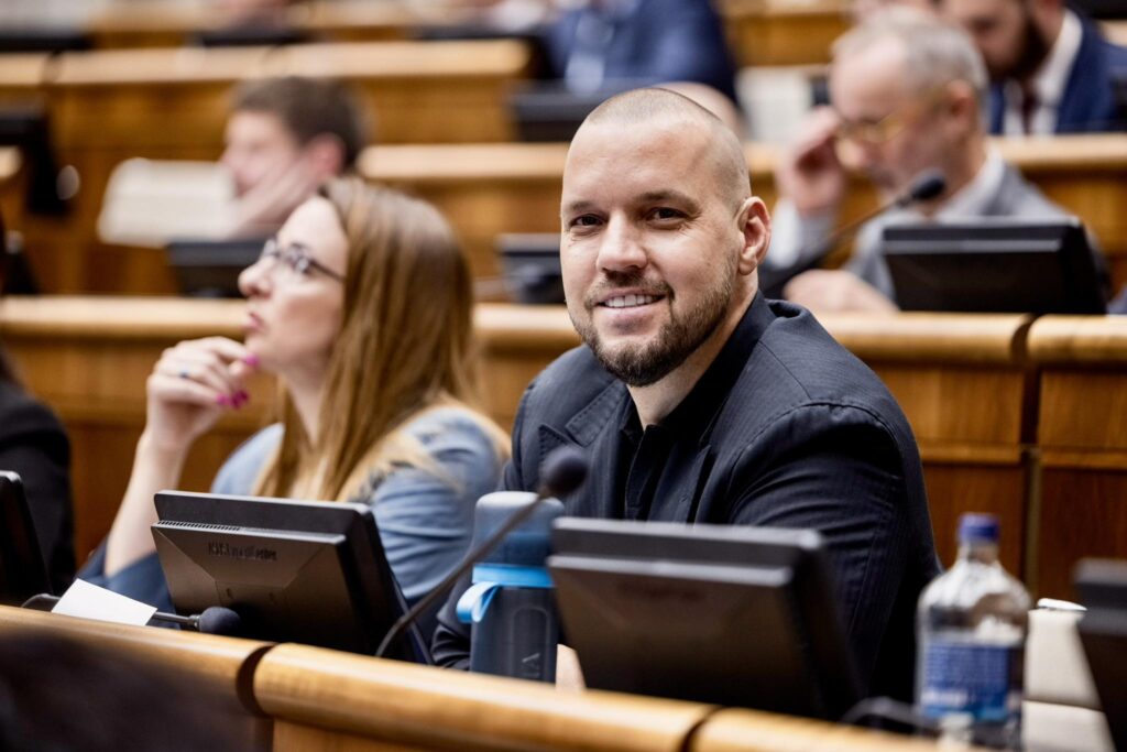 Michal Sabo poslanec PS foto FB