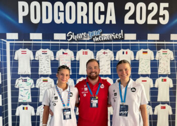 Barbora Karkušová Ľuboš Hepner a Anežka Stránska Zdroj: HC Tatran Stupava