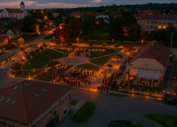 Svetielkový sprievod Kopčany reprofoto NaZáhorí