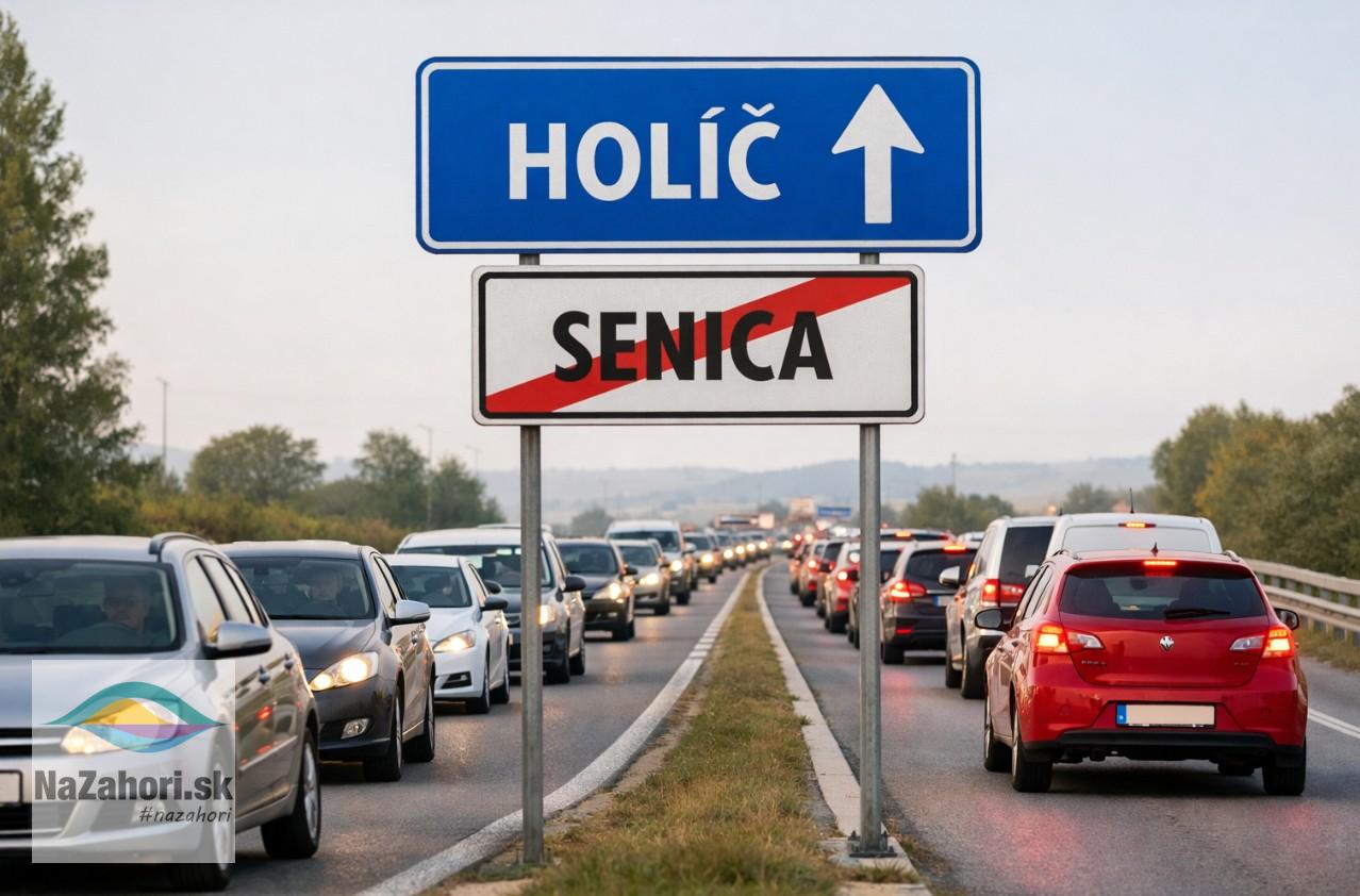 ilustračne reprofoto cesta Senica Holíč