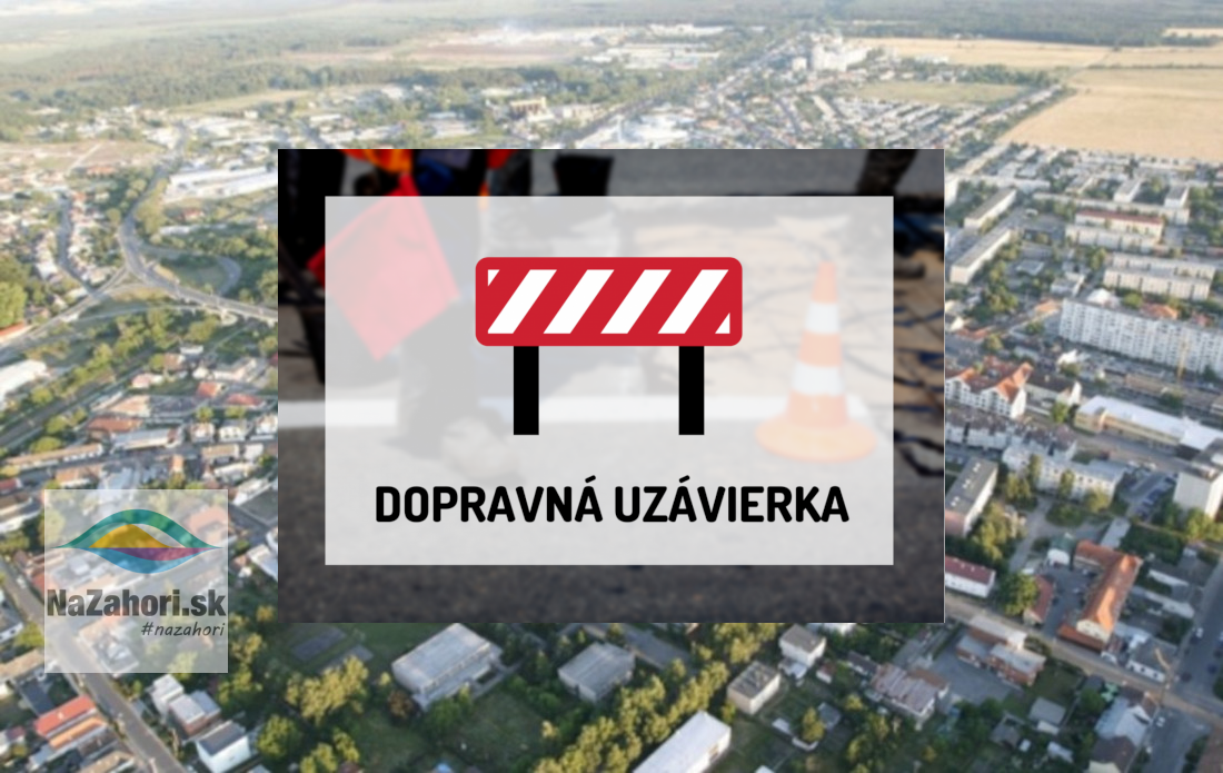 Dopravná uzávera reprofoto NaZáhorí