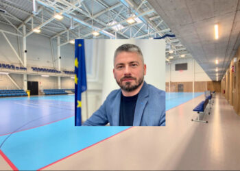 reprofoto Šport aréna Malacky a Juraj Říha, ktorý sa znovu bude uchádzať o váš hlas v októbrových voľbách na primátora Malaciek aj krajského poslanca BSK zdroj JŘ FB
