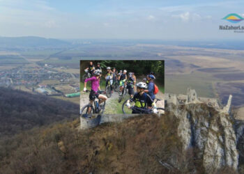 reprofoto Plavecký hrad s Plaveckým Podhradím zdroj Vlado Miček NaZáhorí a cyklisti FB